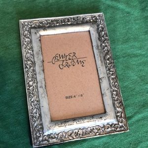 Alpha Chi Omega pewter picture 4”x6”
